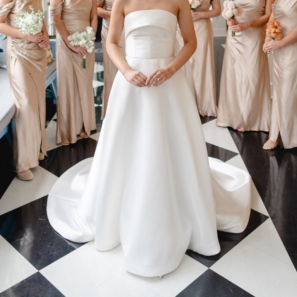 Amsale Rainey Wedding Dress